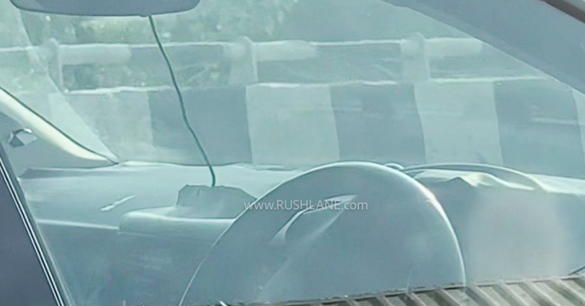 Skoda Slavia facelift spotted on a road test, interior spied 3 2026 Skoda Slavia facelift: What to expect?
