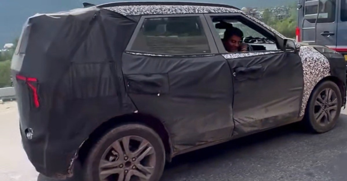 2nd-gen Kia Sonet spotted testing in Karnataka 2 2nd-gen Kia Sonet: What do the new spy shots suggest?