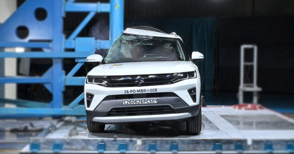 Maruti Suzuki Brezza facelift gets a 5-star safety rating from BNCAP 3 Maruti Suzuki Brezza facelift: Bharat NCAP crash test results explained