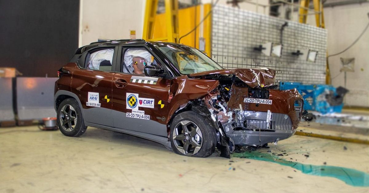 Tata Punch EV facelift gets a 5-star BNCAP safety rating 3 Tata Punch EV facelift: Crash test results explained