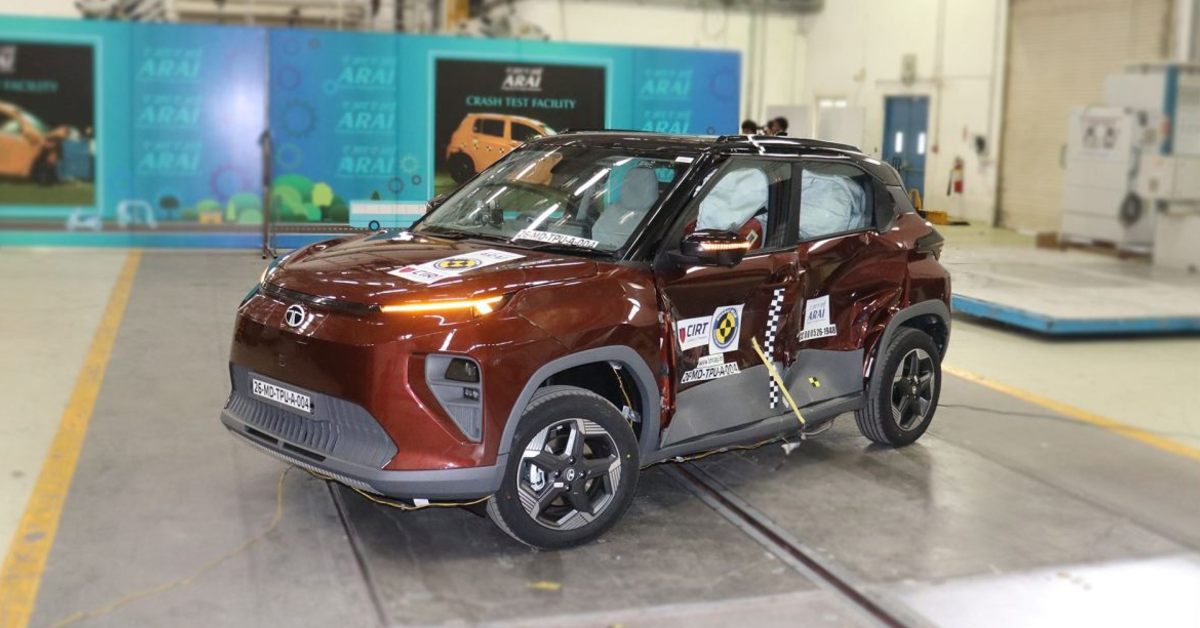 Tata Punch EV facelift gets a 5-star BNCAP safety rating 4 Tata Punch EV facelift: Crash test results explained