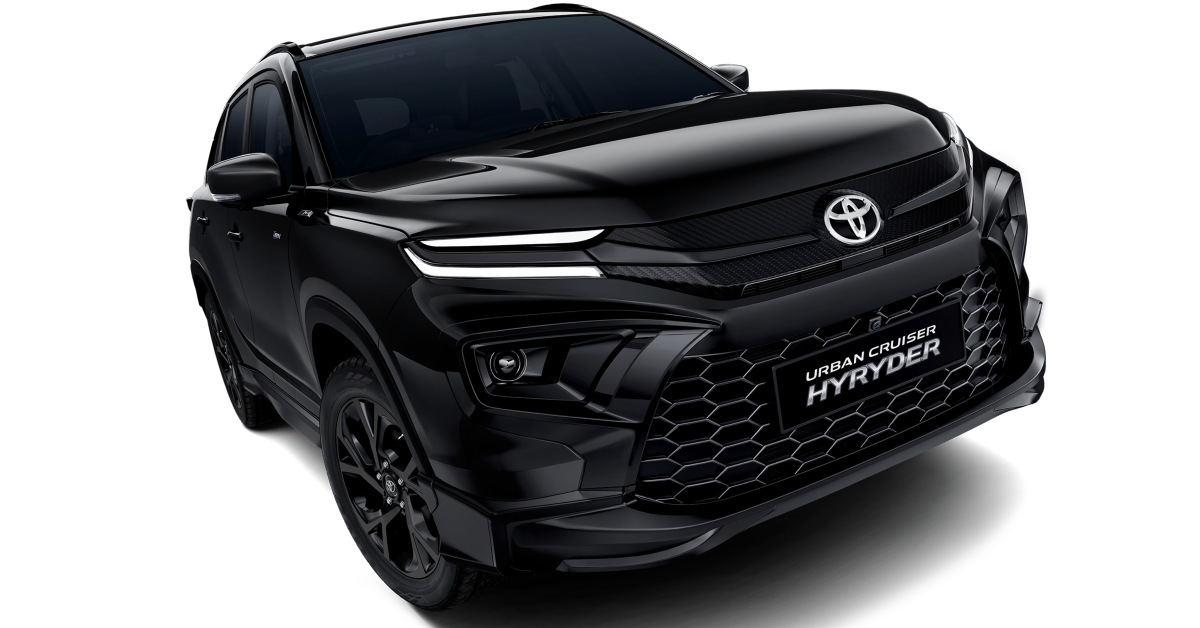 Toyota Urban Cruiser HyRyder gets an ‘Aero Black’ edition, prices start at Rs 15.19 lakh 1 Toyota Urban Cruiser HyRyder Aero Black Edition: What’s new?