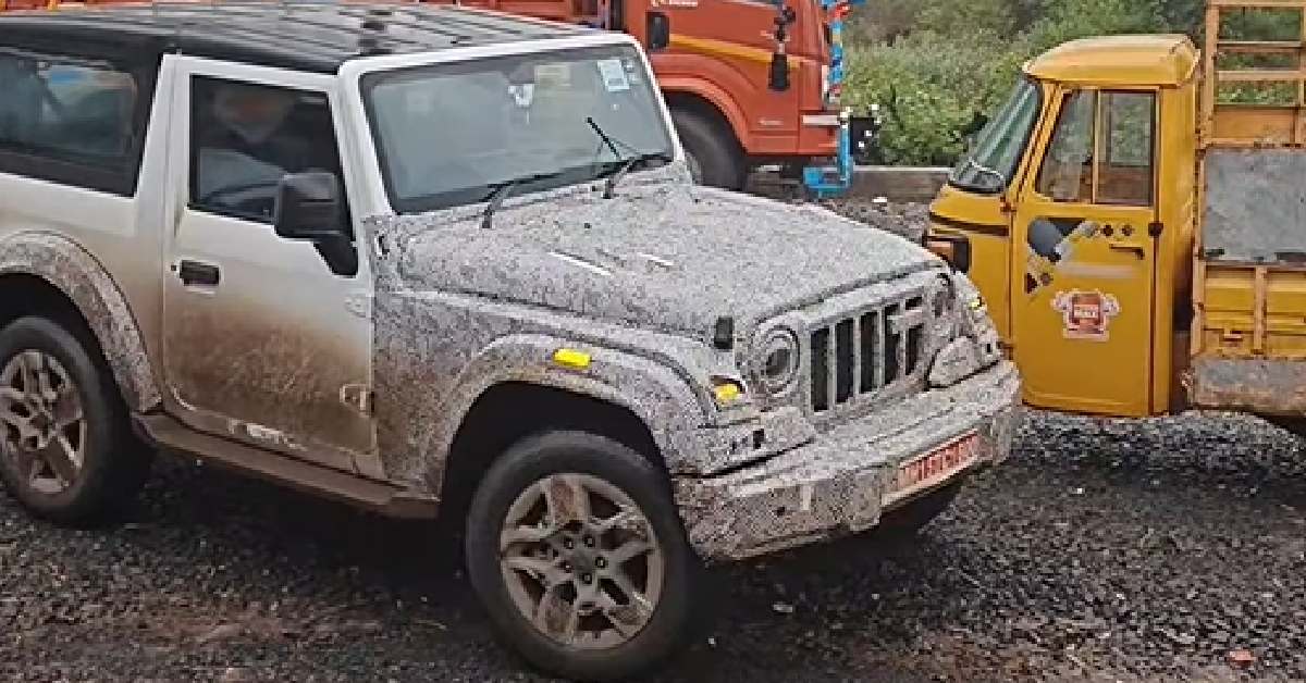3-door Mahindra Thar facelift spied near Nashik 2 3-door Mahindra Thar facelift: What to expect?