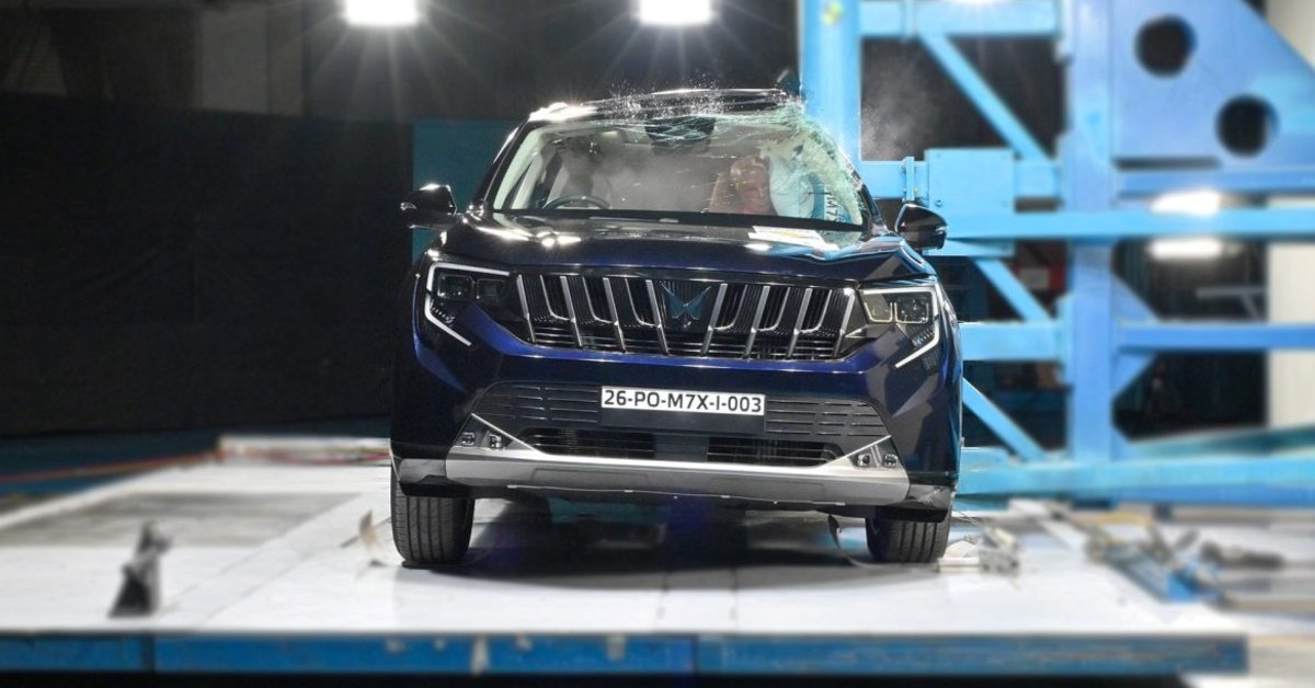 Mahindra XUV 7XO gets a 5-star safety rating from Bharat NCAP 3 Mahindra XUV 7XO: Crash test results explained