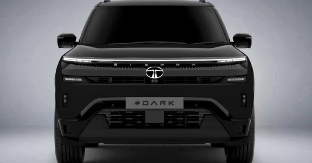 Tata Sierra gets a Dark Edition, prices start at Rs 13.99 lakh 1 Tata Sierra Dark Edition: Everything you need to know